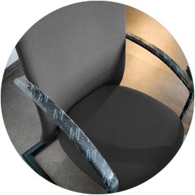 PREVOSAN™ on chair rails PREVOSAN™ on chair rails