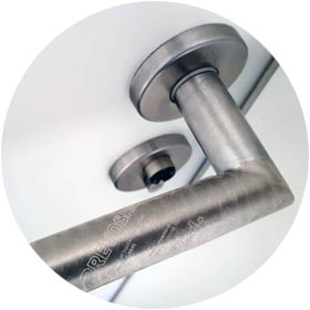 PREVOSAN™ on door handle PREVOSAN™ on door handle